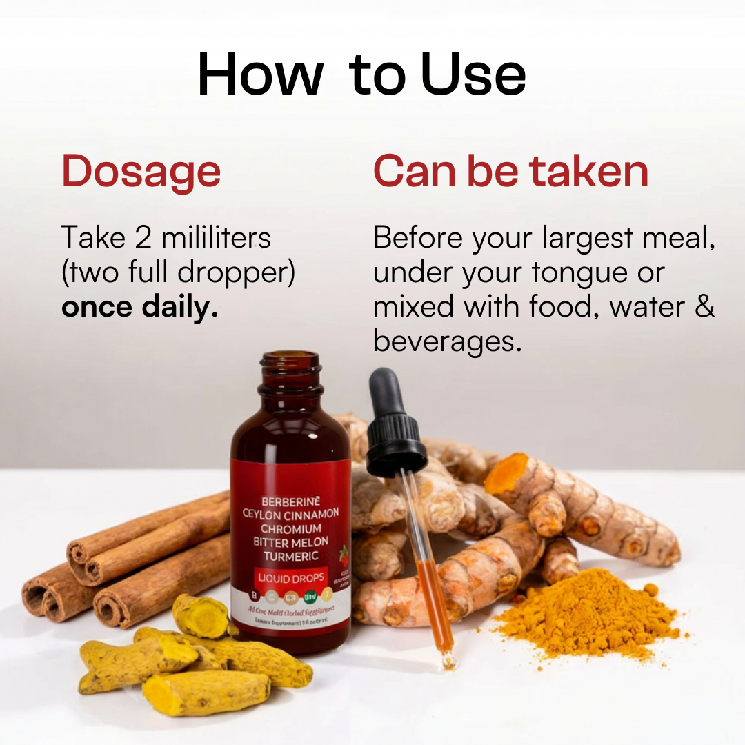 Berberine Cinnamon Blood Sugar Regulator